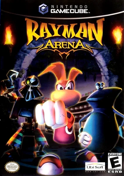 Rayman Arena box art