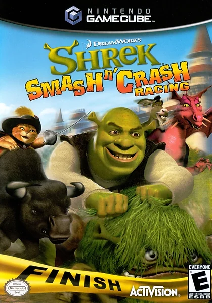 Shrek: Smash n' Crash Racing box art