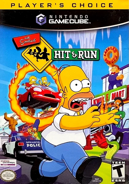 Simpsons: Hit & Run box art