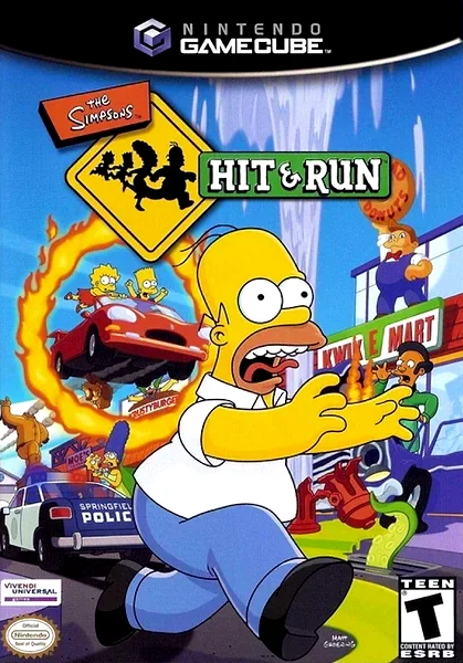 Simpsons: Hit & Run box art