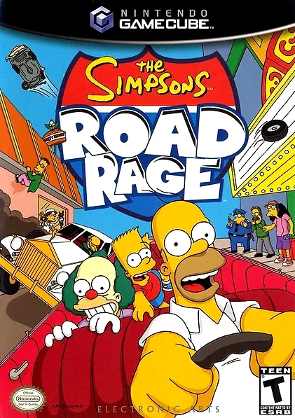 Simpsons: Road Rage box art