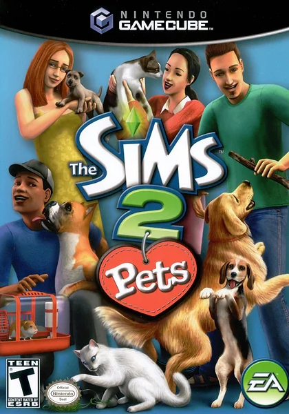 Sims 2: Pets box art