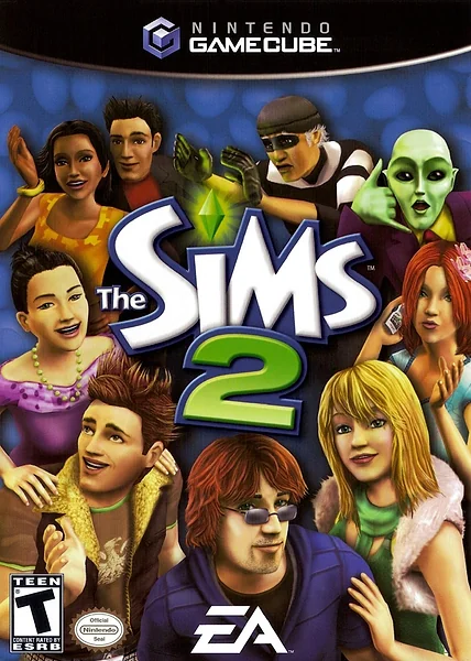 Sims 2 box art