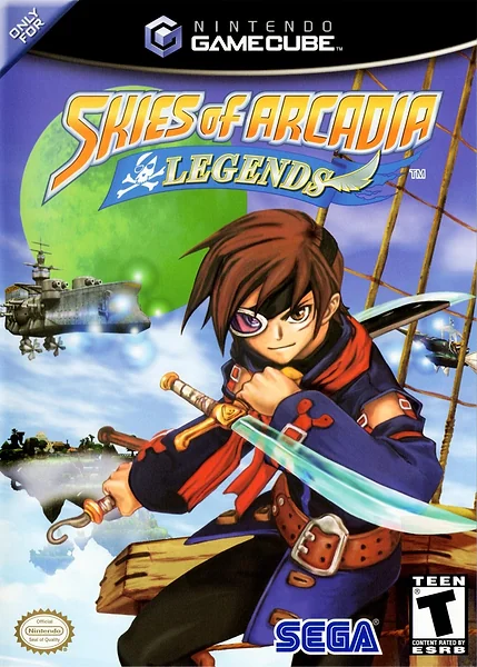 Skies of Arcadia Legends Box Art
