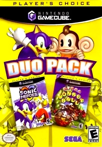 Sonic Heroes & Super Monkey Ball Duo Pack Box Art