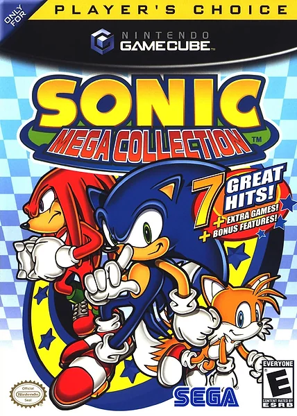 Sonic Mega Collection Box Art