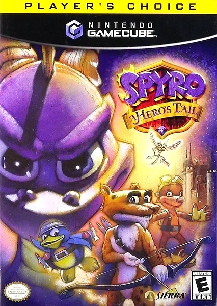 Spyro: A Hero's Tail Box Art
