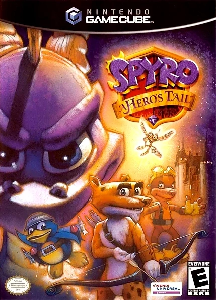 Spyro: A Hero's Tail box art