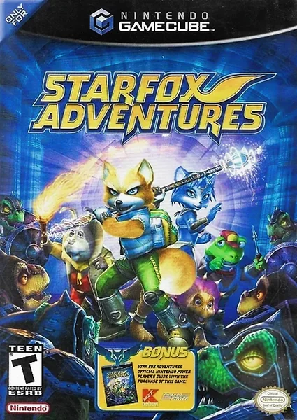 StarFox Adventures box art