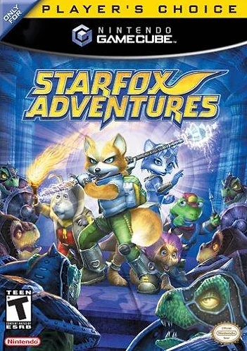 StarFox Adventures box art