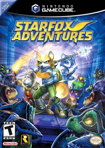 StarFox Adventures box art