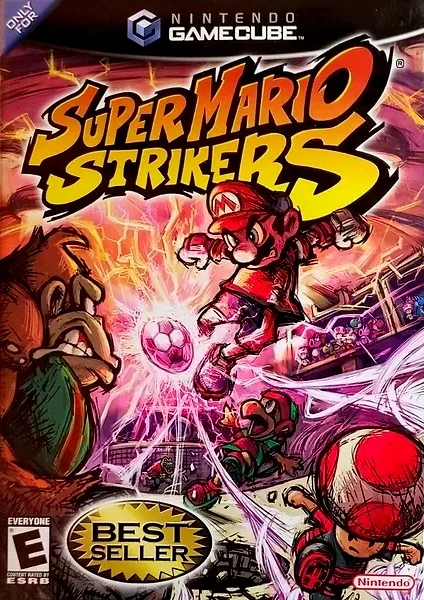 Super Mario Strikers box art