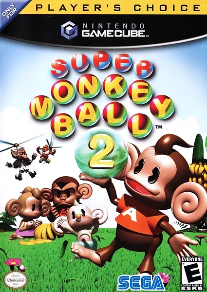 Super Monkey Ball 2 Box Art