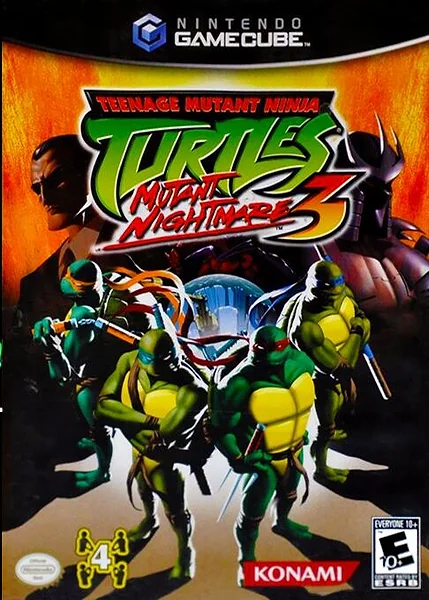 Teenage Mutant Ninja Turtles 3: Mutant Nightmare box art