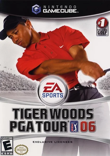 Tiger Woods PGA Tour 06 box art