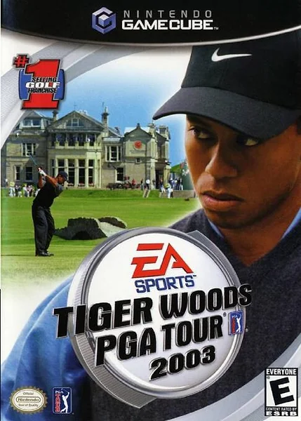 Tiger Woods PGA Tour 2003 Box Art