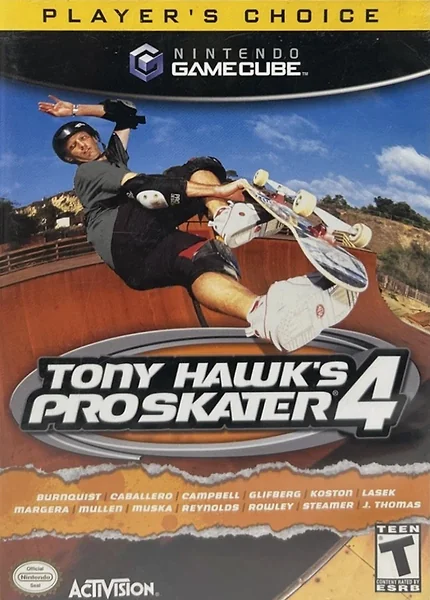Tony Hawk's Pro Skater 4 box art