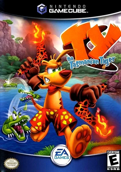Ty the Tasmanian Tiger box art