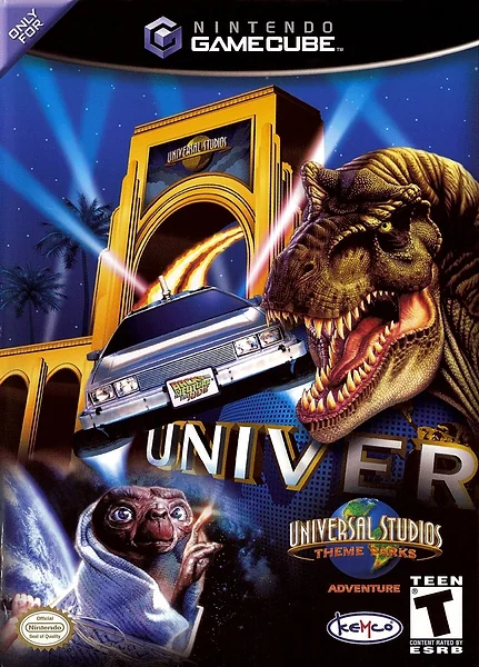 Universal Studios Theme Parks Adventure Box Art
