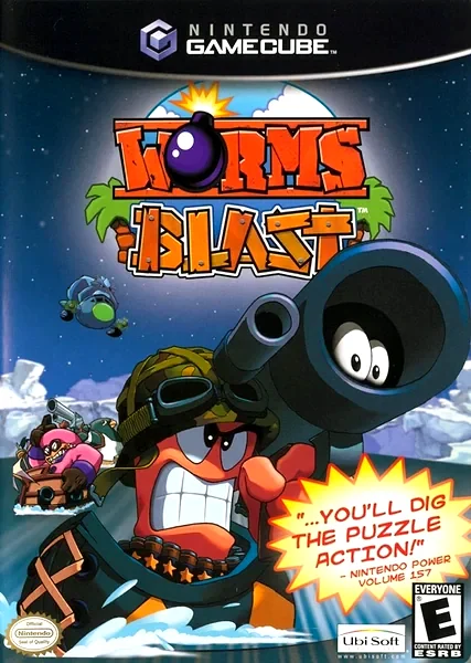 Worms Blast Box Art
