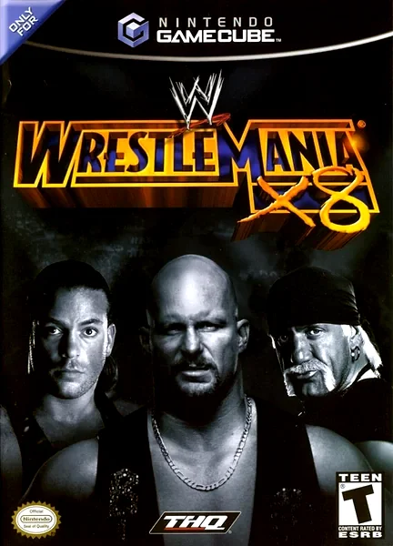 WWE WrestleMania X8 Box Art