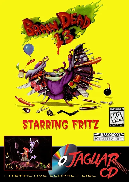 Brain Dead 13: Starring Fritz Box Art