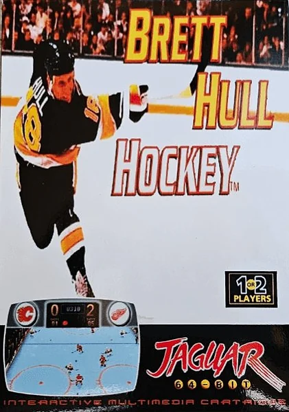 Brett Hull Hockey box art
