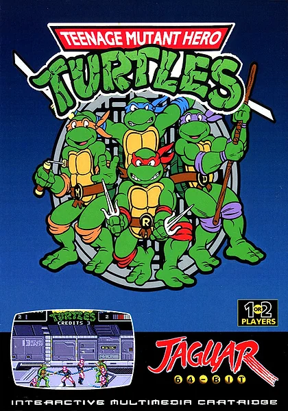 Teenage Mutant Hero Turtles Box Art