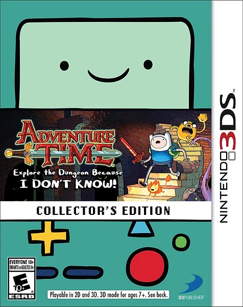 Adventure Time: Explore the Dungeon Because I Don't Know! Box Art