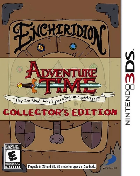 Adventure Time: Hey Ice King! Why'd You Steal Our Garbage?!! Box Art