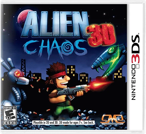 Alien Chaos 3D box art