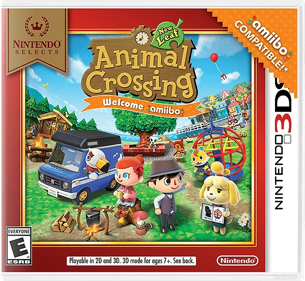 Animal Crossing: New Leaf - Welcome amiibo box art