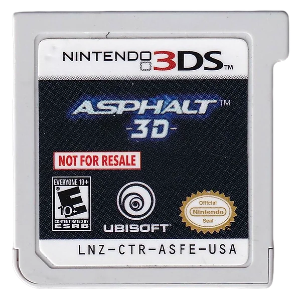 Asphalt 3D box art