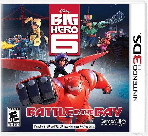 Big Hero 6: Battle in the Bay Box Art