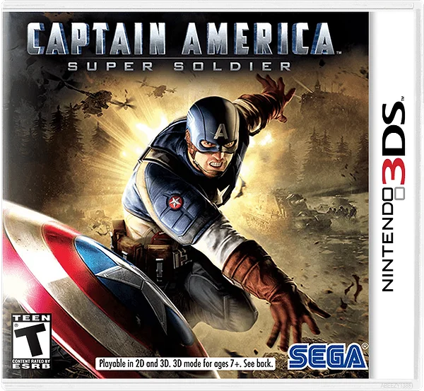 Captain America: Super Soldier Box Art