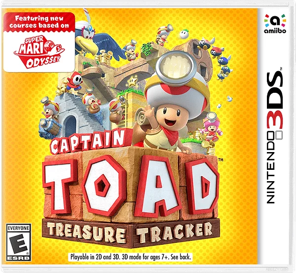 Captain Toad: Treasure Tracker box art