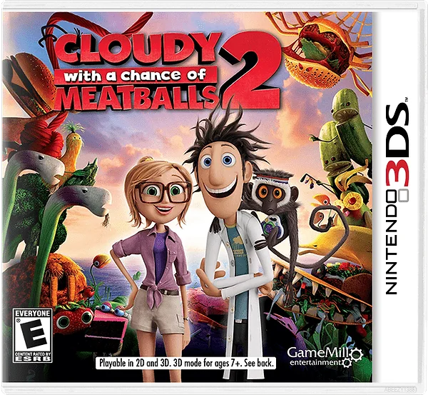 Cloudy with a Chance of Meatballs 2 Box Art