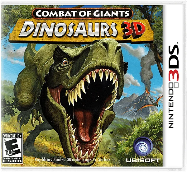 Combat of Giants: Dinosaurs 3D Box Art