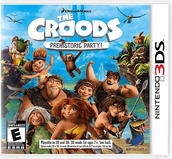 Croods: Prehistoric Party! Box Art