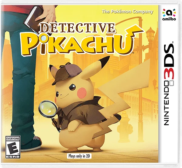Detective Pikachu Box Art