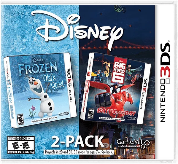 Frozen & Big Hero 6: Disney 2-Pack Box Art