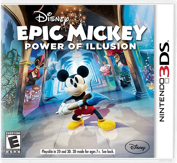 Epic Mickey: Power of Illusion Box Art
