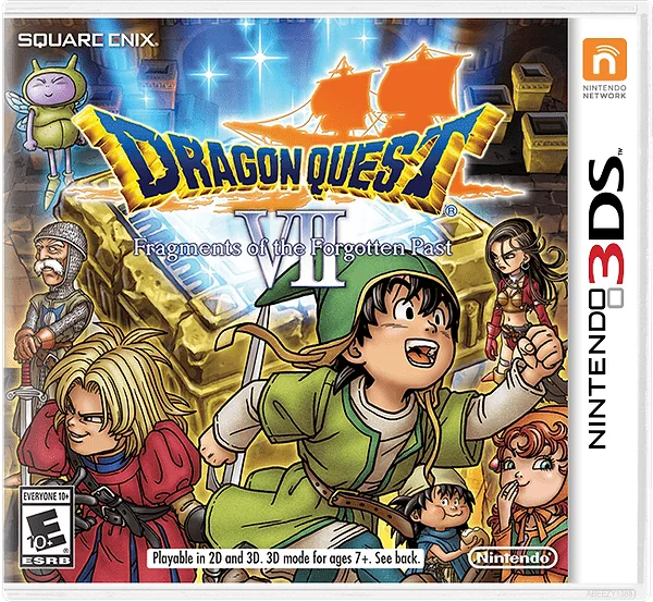 Dragon Quest VII: Fragments of the Forgotten Past Box Art
