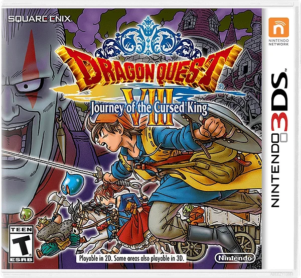 Dragon Quest VIII: Journey of the Cursed King box art