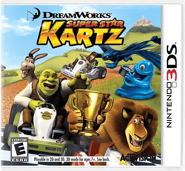 DreamWorks Super Star Kartz Box Art
