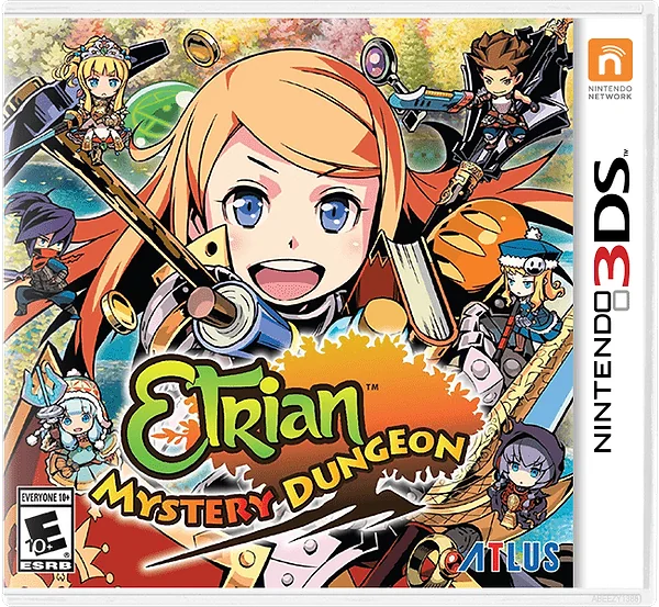 Etrian Mystery Dungeon Box Art