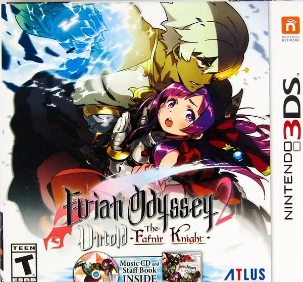 Etrian Odyssey 2: Untold - The Fafnir Knight Box Art