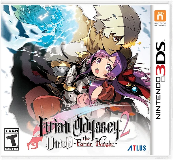 Etrian Odyssey 2: Untold - The Fafnir Knight box art