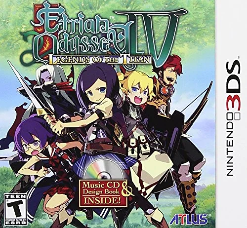 Etrian Odyssey IV: Legends of the Titan box art