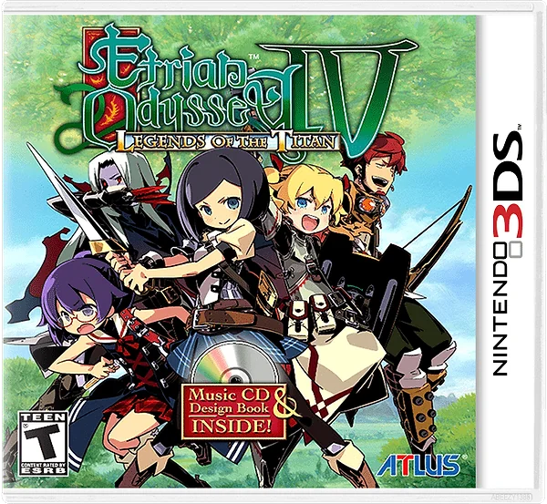 Etrian Odyssey IV: Legends of the Titan box art